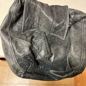 Ora Leather - hand made recycled leather backpack